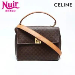 Celine Macadam handbag brown